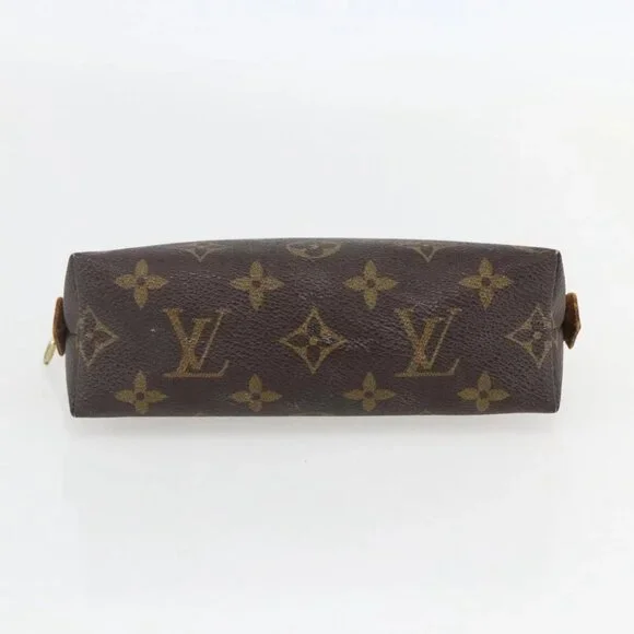 LOUIS VUITTON Monogram Pochette Cosmetic PM Pouch M43998 LV Auth 156239